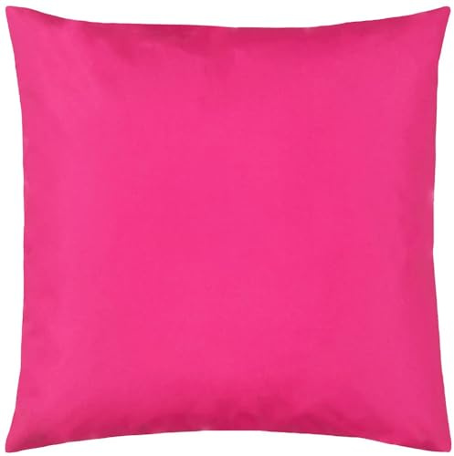 furn. Plain Outdoor Cushion Cover, Pink, 55 x 55 cm