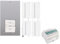 KIT CITOFONICO QUADRIFAMILIARE 2 FILI KCA2061A 4 FAMIGLIE CITOFONO 2738WA