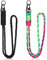 2 Stück Paracord Schlüsselanhänger, Geflochtenes Paracord Lanyard, Schlüsselband mit Karabiner, Lang Paracord Key, Paracord Lanyard, mit Karabiner für Schlüssel Ausweis Handy Kamera