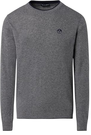 NORTH SAILS Maglione Girocollo con Logo Ricamato