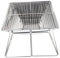 GAROZATION Edelstahl Klappgrill Für Draußen Tragbarer Holzkohlegrill Mit Standfuß Und Rädern Ideal Für Camping Und Garten Langlebig Und Leicht Transportierbar 1 Stück