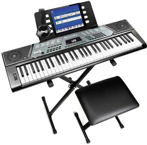 ROCKJAM - RJ650CE-SK 61 Key Keyboard Superkit