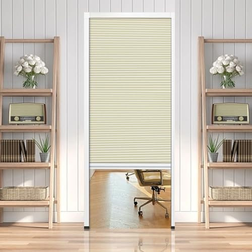 Porte Pliante, Porte coulissante intérieure à enroulement, Rideau de Porte de séparation de climatiseur Domestique, pour Cuisine, Salle de Bain, Chambre,A01,77x80in(195.6x203.2cm)