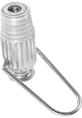 Amosfun Tensores de Ropa de Aluminio Ajustables Herramientas para Tender Ropa Accesorios de Alta Resistencia para Cuerdas y Cables Uso Jardín y Hogar
