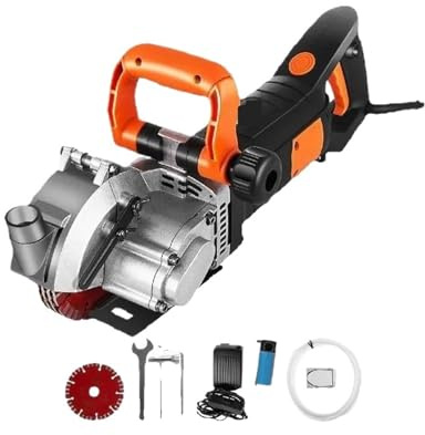 4800 W Mauerfräse, Betonziegelschneider, 5000 U/min, Elektrischer Nahtloser Rillenschlitzer, 133 Mm Kreissägeblätter, Elektrowerkzeuge