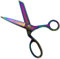 Tula Pink 726TPSERR Gebogener Trimmer, Edelstahl, Silber