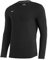 Mizuno Comp Diamond Long Sleeve Crew, Black, Large