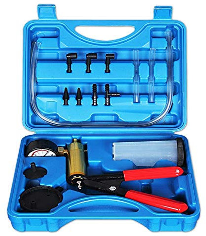Vacuometro sangrador de frenos Purgador de frenos, purgador de frenos de coche purgador de líquido de frenos de coche kit de cambio de líquido de frenos