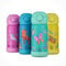 B2DO Isotherme 316 Gourde Enfant 350ml Papillon | Bouteille Isotherme Antifuite et Isolée pour École | Gourde sans BPA avec Paille pour Enfants