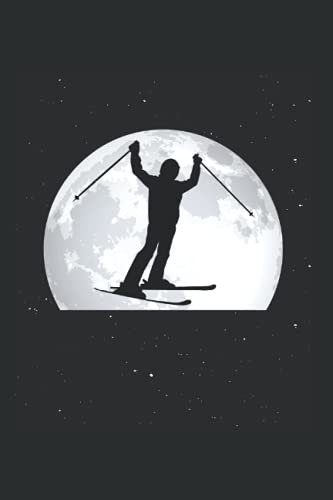 Ski Tagesplaner: Skifahrer Mond Ski Wintersport Skifahren / Kalender 2022 / Wochenplaner Tagesplaner Planer / Planungsbuch To-Do-Liste / 6x9 Zoll / 100 ausfüllbare Seiten