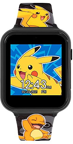 Pokemon Kids Smart Watch POK4231, Schwarz, Casual