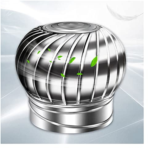ZXCASDF Sombrero Extractor Humos galvanizado Giratorio para Tubo,Tapa Chimenea giratoria Acero Inoxidable,Ventilador de turbina giratoria,Tapa giratoria para Chimenea,500mm