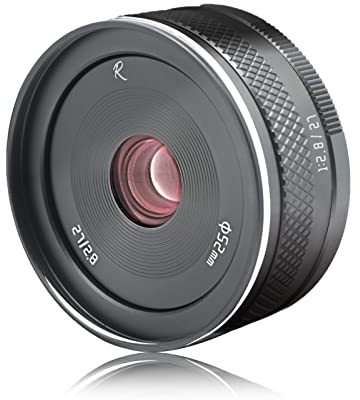 AstrHori 27mm F2.8 II Objectif à Grande Ouverture Objectif Manuel APS-C Compatible avec Les appareils Photo sans Miroir Fuji Fujifilm X-Mount X-PRO1,X-E1,X-E2,X-E3,X-H1,X-T1,X-T10,X-T2,etc(Gris)