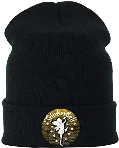 EXPRESS-STICKEREI Lustige Strickmütze - Warme Wintermütze mit Motiv Trinkerbell - Strickmütze - Beanie für Damen und Herren - Unisex Wollmütze - Heavy Metal Haube mit Spruch