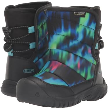 KEEN Puffrider Waterproof Schneestiefel, Northern Lights/Black, 30 EU