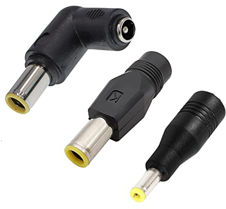 7,9 x 5,5mm 8,0mm 7909 DC männlich zu 5,5 x 2,1mm DC weiblich Stecker Adapter DC-Hohlstecker Akku Ladegerät Stecker für Jackery Explorer Rockpal Bluetti Milin IBM Lenovo ThinkPad Gleichstrom Netz