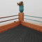 Joparri WPC Terrassenfliesen 30x60x2 cm Holzfliesen Balkon Bodenbelag 18er Spar Set für 3m² Gartenplatten Terrassendielen Holz-Optik, Grau