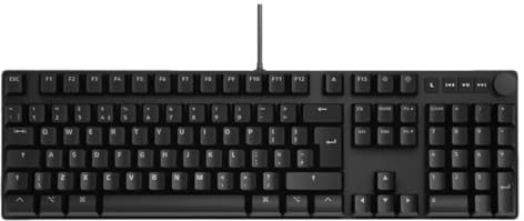 Das Keyboard MacTigr Mechanical Keyboard for Mac QWERTY UK Layout - 106 Keys, Full Anti-Ghosting, Cherry MX Red Switches, 2-Port USB 3.1 Hub, Volume control, Aluminium Cover (DKTIGMACMXRLPI1UK)