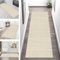 Teppich Läufer Flur Küche rutschfest waschbar Teppichläufer Lang 70X180CM Hellbeige-gelb Küchenläufer Meterware Korridor Tepiche Esszimmer Schlafzimmer Wohnzimmer Schmutzfangmatte Breit 40-120cm