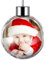 iDIY Personalisierte Weihnachtskugel mit Foto - Christbaumkugeln selbst gestalten, Personalisierte Geschenke, Doppelseitiger Druck, Transparentes Acrylglas