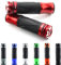 Universal Motorrad/Roller Lenkergriffe Griffgummis 22/24-25mm (Xtreme) (Rot.)