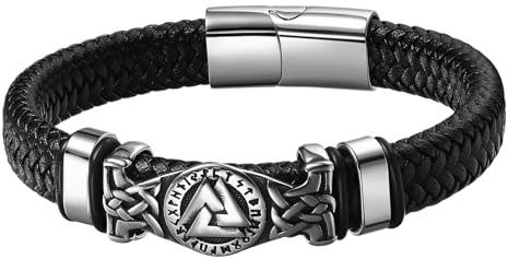 Cupimatch Herren Armbänder Edelstahl Biker Armband, Große Breite Edelstahl Fahrradkette Motorradkette Hochglanz Poliert Rock Armreif