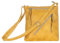 simaranda Handtasche Damen moderne Schultertasche Umhängetasche mit Reißverschluss Shopper Beutel mit verstellbaren Riemen 20205 (Gelb)