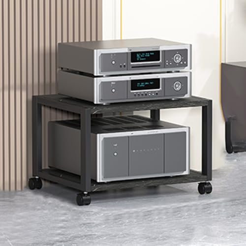 supporto mobile stereo rack Supporto Per Libreria Multimediale A 2, 3, 4 E 5 Ripiani, Facile Da Montare, Grande Mobiletto In Metallo Per Supporti Multimediali Per Amplificatore/audio/giradischi/suono(