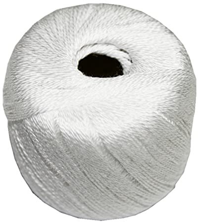 Stopftwist Stopfgarn Baumwolle 8-fach mercerisiert 20 m weiß (0851)