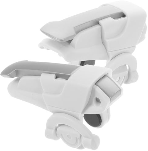 MOLUCKFU Tragbarer Gamecontroller für Handyspiele Auspc und Metall Installieren Weiß für Mobiles Gaming und Präzise Steuerung