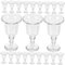 KOMBIUDA Miniature Wine Glasses for Doll Houses Pcs Abs Mini Goblets Realistic Miniature Goblet Sets for Home Decor
