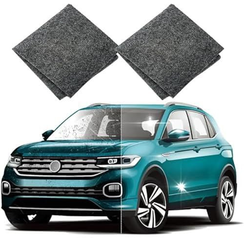 Probuk 8 Stück Nano-Kratzerentferner Tücher, Entfernt Leichte Kratzer & Schrammen, Sparkle Cloth für Reparatur von Leichten Autoreinigung