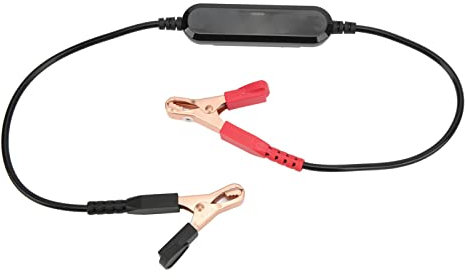 Analyseur de testeur de chargement de batterie Bluetooth professionnel pour véhicules automobiles 6V 12V Système de charge de chargement de détection rapide CCA 100 2000 ABS (Noir)