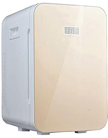 Refrigerador de coche Refrigeradores de coche, Congelador de 20 litros Refrigerador portátil para coche frío y caliente 12v / 220v Mini refrigerador congelador con temperatura ajustable y pa