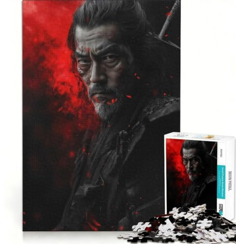 1000-teiliges Puzzle für Teenager Ghost of the Shogunate, Lernspielzeug, Familienspaß, geeignet als Tischdekoration 38x26cm