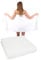 Betz 2 Stück Saunatücher XXL Badetuch Liegetuch Strandlaken Saunahandtuch Premium Frottee 100% Baumwolle Größe 70 x 200 cm Farbe weiß