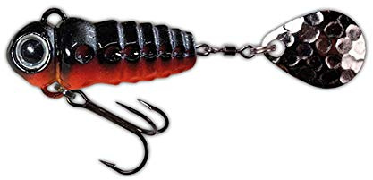 SpinMad Crazy Bug 6gr // der Klassische Jig Spinner Gewand // Viele Farben und Dekore // ideal für Das Angeln auf Barsch, Hecht und Zander Farbe 2510