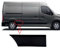 Panneau de Moulure Bande Trim Central Côté Droit Arrière (Châssis Court) Compatible pour Master III, Movano, NV400 2011-2019 OE: 768F30006R