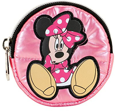 Disney Minnie Mouse Shoes-Porte-monnaie Cookie Padding, Rose