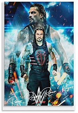 TSALF Poster und Drucke Kein Rahmen Roman Reigns Roman Reigns Leinwand 60x90cm