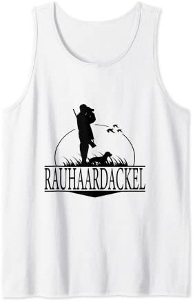 Rauhaardackel Jagdhunde Jäger Jagdhund Hunde Tank Top