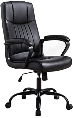 ANIFM Chaise de Bureau Chaise d'ordinateur Chaise de Bureau Tabouret arrière Chaise de Patron Chaise pivotante de Levage Chaise en Cuir PU Table de Jeu et Chaise Chaise (Couleur : Style B) Nécessaire