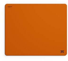 Fnatic MAX Focus 3 L PRO - Tappetino per Mouse da Gioco, Superficie di Controllo in Tessuto Liscio Arancione, Rivestimento Resistente all'acqua, con Base in Schiuma PORON Antiscivolo (480 x 400 x 6mm)