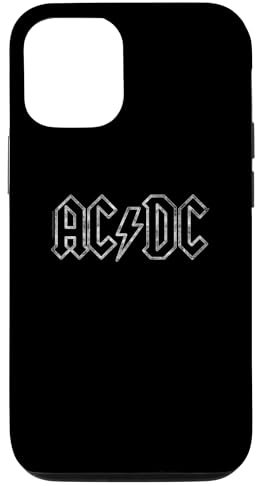 Offizielles AC/DC Jagged Logo Rock Musik Band Hard Rock Hülle für iPhone 12/12 Pro