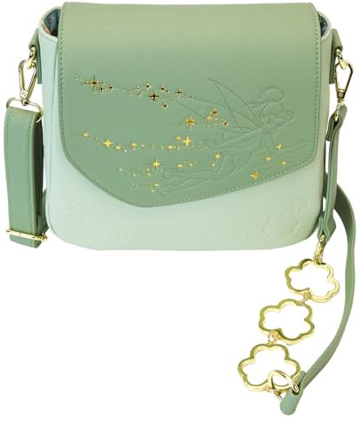 Loungefly Disney Tinker Bell 4-Leaf Clover Crossbody Bag