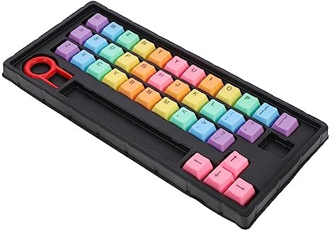 Vaguelly 1Juego Caps para Mecánico Color Protector Duradero De Teclas para Ordenador y Gaming