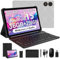 WOREGOO 11 Pulgadas Android 15 Tablet, 5G WiFi, 2.0GHz Octa-Core, 36GB RAM+256GB ROM (1TB TF), 2000x1200 FHD Display, Widevine L1/8+13MP/8000mAh/GMS/GPS, con Teclado+Ratón (Gris)