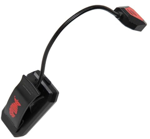 Fox Spomb Bucket Light | for Carp Night Fishing | Clips to and Illuminates Bait Bucket | Run Times : White 18hrs - Red 35hrs | Rechargeable Battery | 5-35 lumens | Doubles as Table Lamp