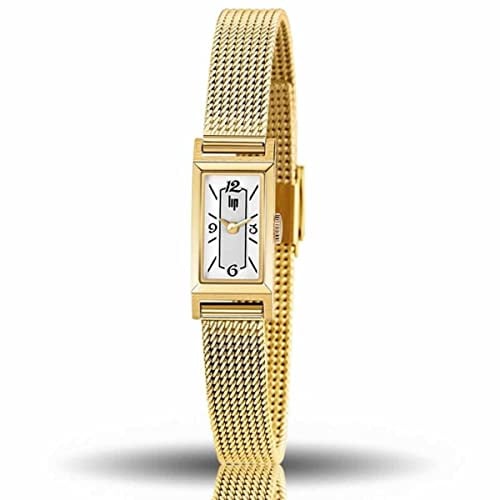 Lip Femmes Analogique Quartz Montre avec Bracelet en Cuir 671226