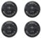 Girafus 4x LIR2016 Akku Aufladbar LIR 2016 Aufladbar Knopfzelle 3.7V 20mAh CR2016 Aufladbar Rechargeable Knopfzellen Batterie für Autoschlüssel Uhren Taschenrechner Tan Generator ersetzt CR 2016